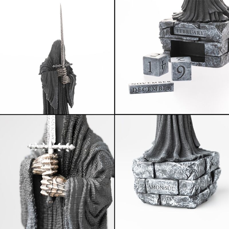 The Lord of the Rings 3D Nazgul perpetual calendar Nerdscape