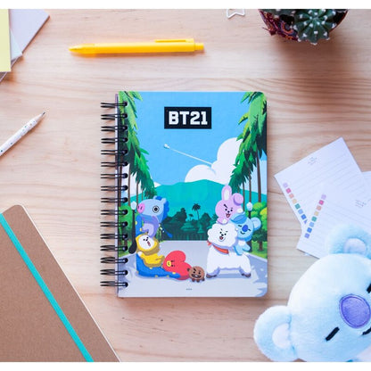 BT21 A5 notebook Nerdscape