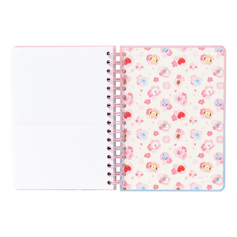 BT21 Sakura A5 notebook Nerdscape