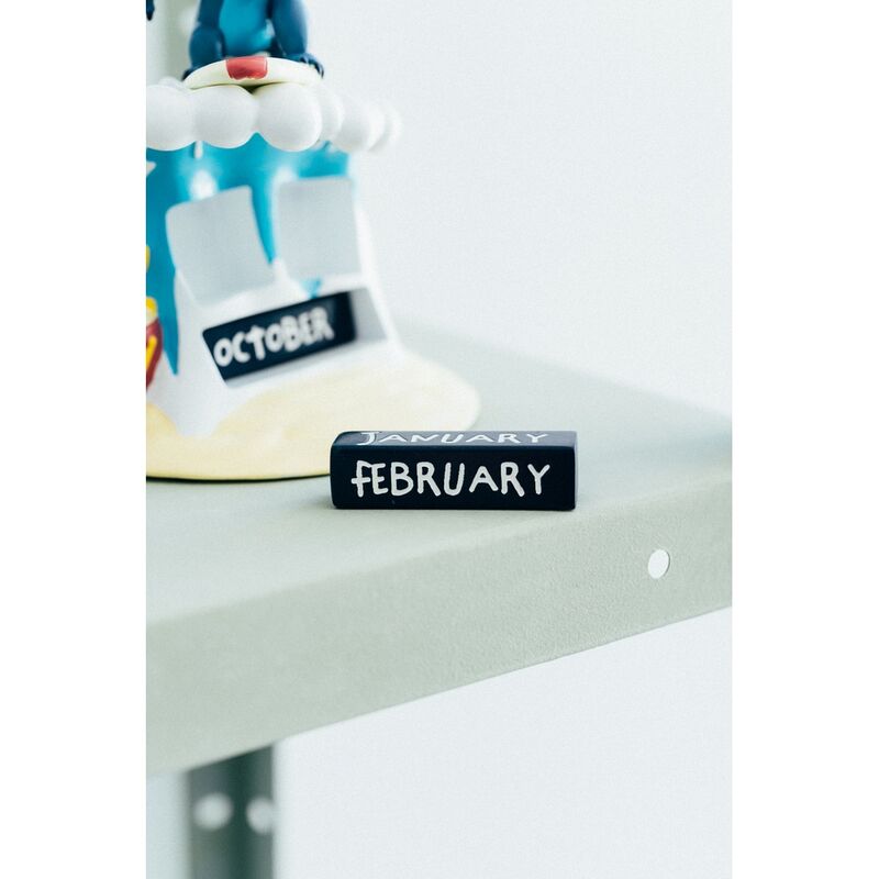 Disney Stitch Surfer 3D perpetual calendar Nerdscape