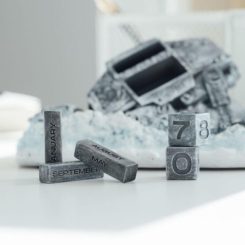 Star Wars AT-AT Shot Down 3D perpetual calendar Nerdscape
