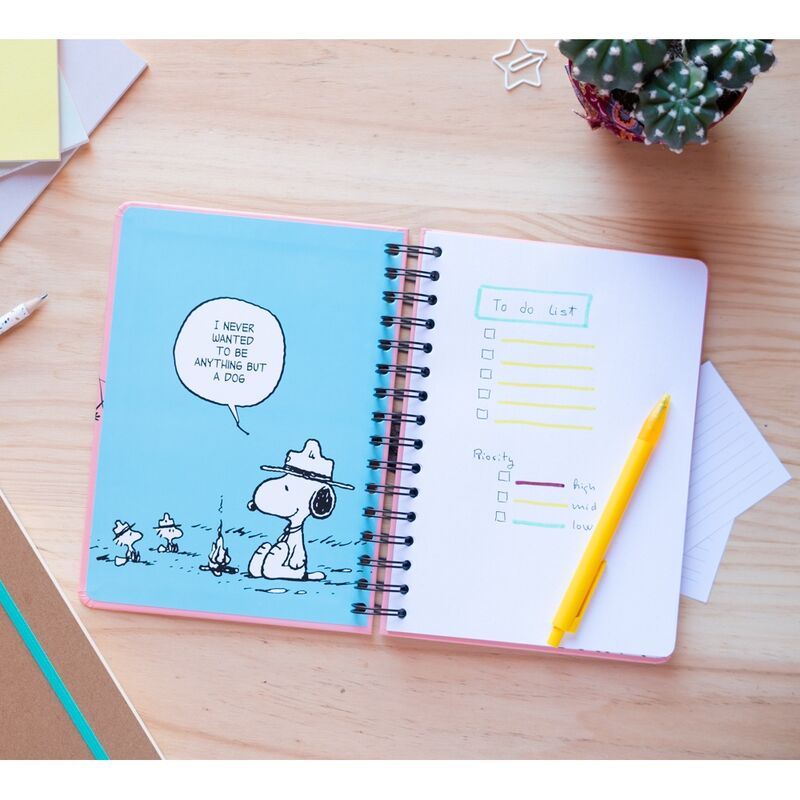 Snoopy A5 notebook Nerdscape
