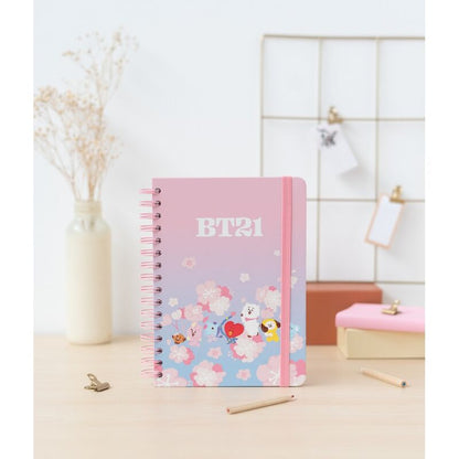 BT21 Sakura A5 notebook Nerdscape