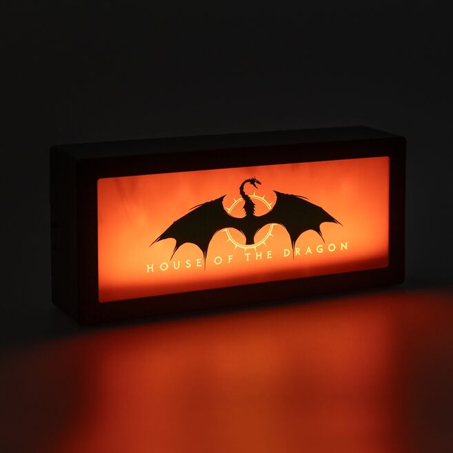 House of the Dragon Flaming Effect lamp Nerdscape