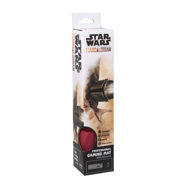 Star Wars Mandalorian & Child gaming desk mat Nerdscape