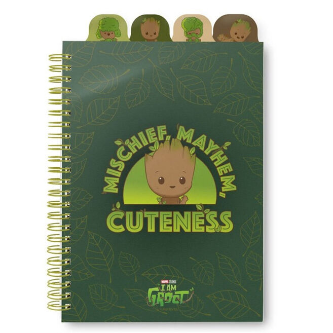 Marvel Groot A5 notebook Nerdscape