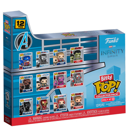 Funko Pop! Marvel Infinity Saga Multipack 12pcs - Figura da Collezione Vinyl Nerdscape