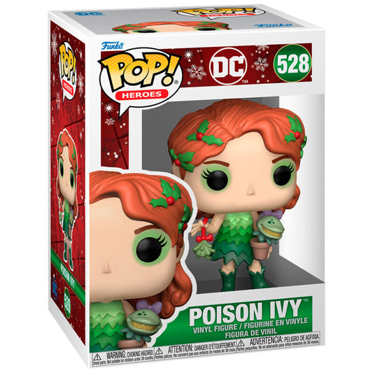 Funko Pop! DC Comics Poison Ivy Holiday - Figura da Collezione Vinyl