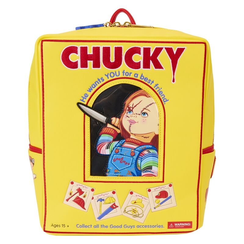 Loungefly Chucky Childs Play backpack 28cm Nerdscape