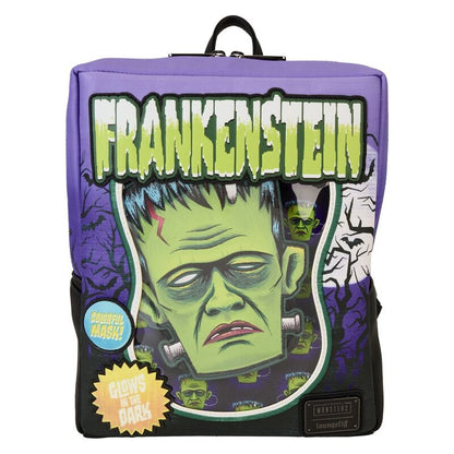 Loungefly Universal Monster Frankenstein Neon Mask backpack 28cm Nerdscape