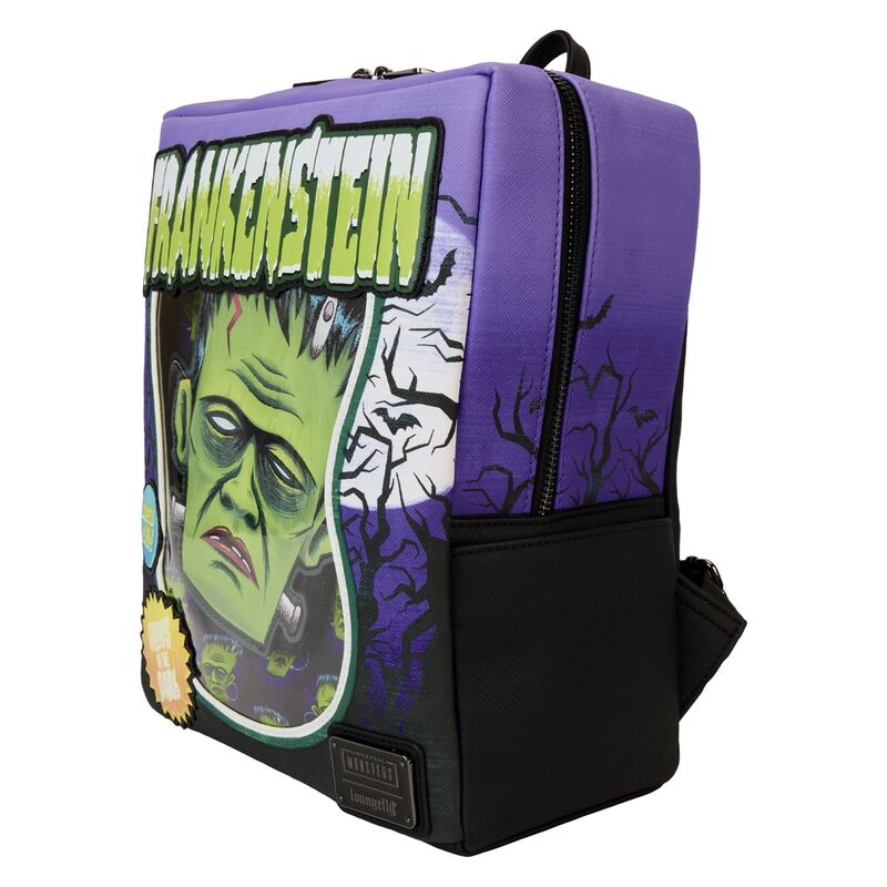 Loungefly Universal Monster Frankenstein Neon Mask backpack 28cm Nerdscape
