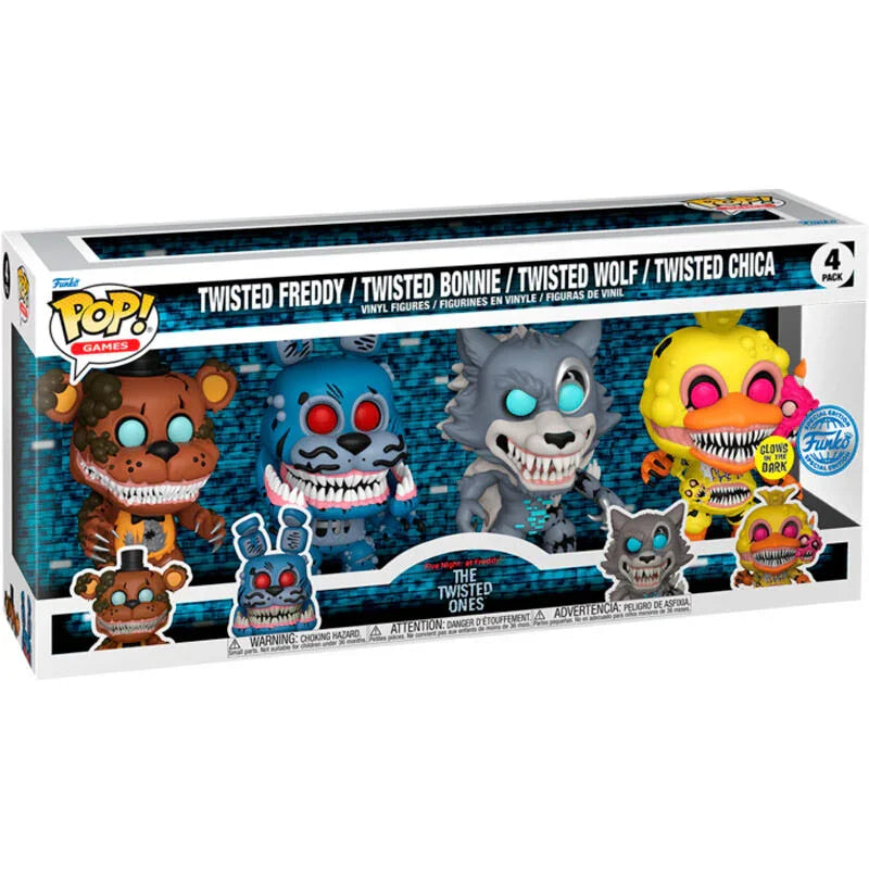 POP pack 4 figures Five Nights at Freddys Exclusive Nerdscape