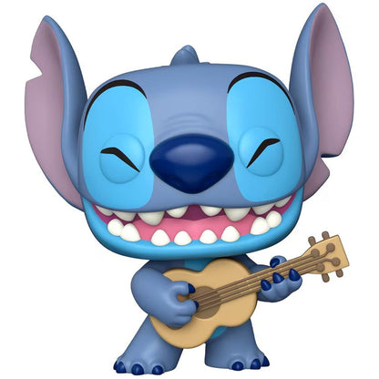 POP figure Disney Stitch Ukelele Exclusive 25cm - Nerdscape