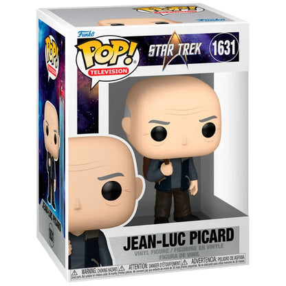 Funko Pop! Star Trek Jean-Luc Picard - Figura da Collezione Vinyl Nerdscape