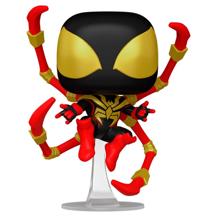POP figure Marvel Miles Morales Iron Spider 5 + 1 Chase - Nerdscape