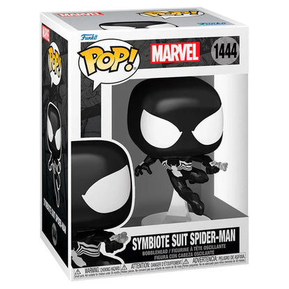Funko Pop! Marvel Symbiote Suit Spider-Man - Figura da Collezione Vinyl Nerdscape