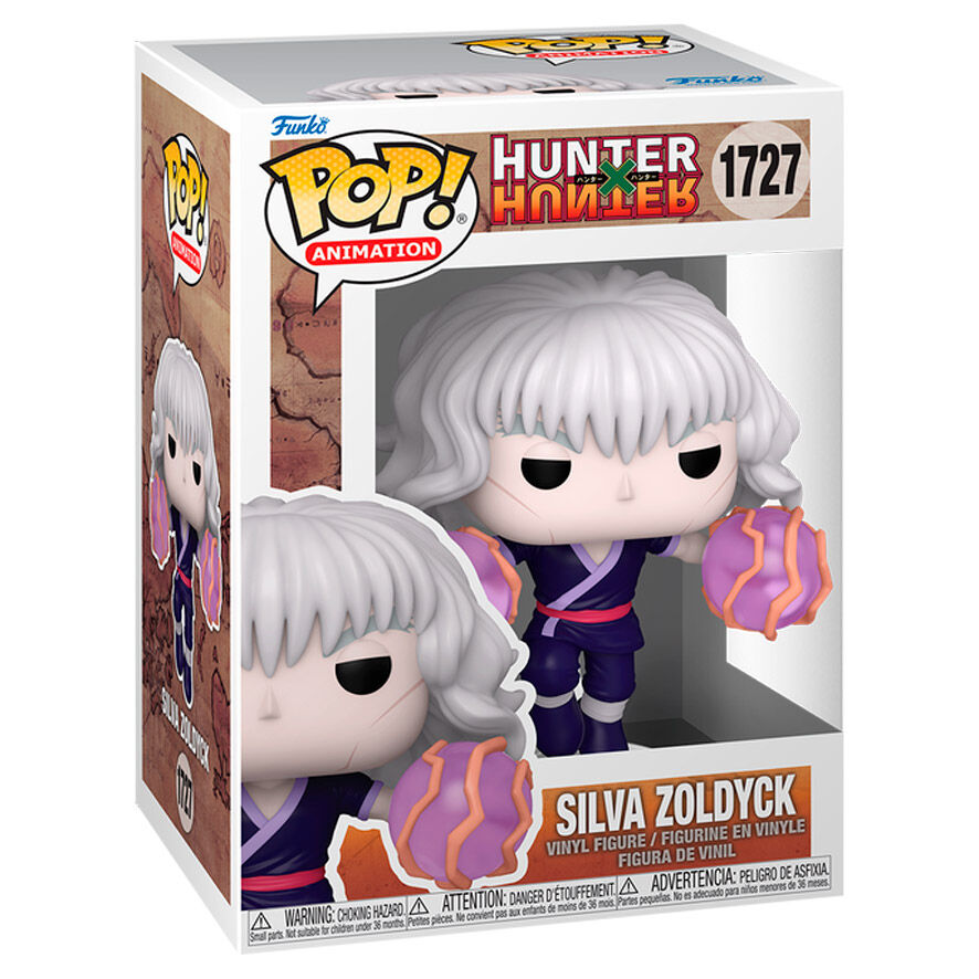 POP figure Hunter x Hunter Silva Zoldyck Nerdscape