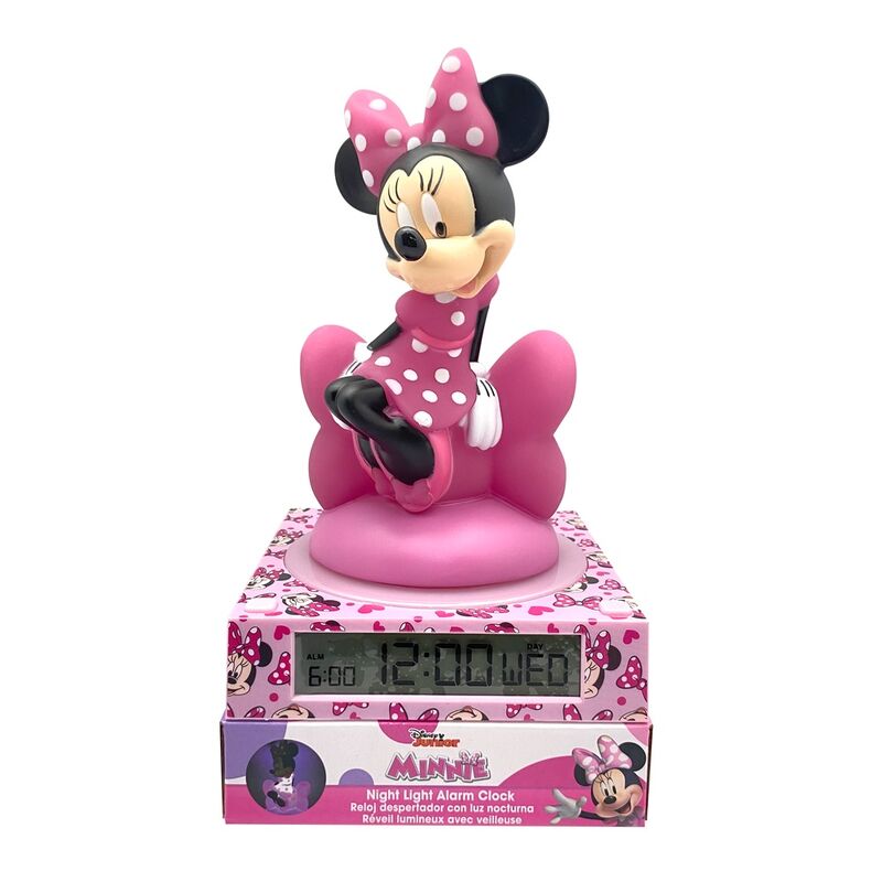Disney Minnie 3D lamp with alarm clock Nerdscape