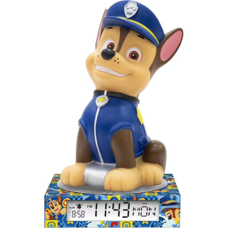 Paw Patrol 3D lamp with alarm clock Nerdscape