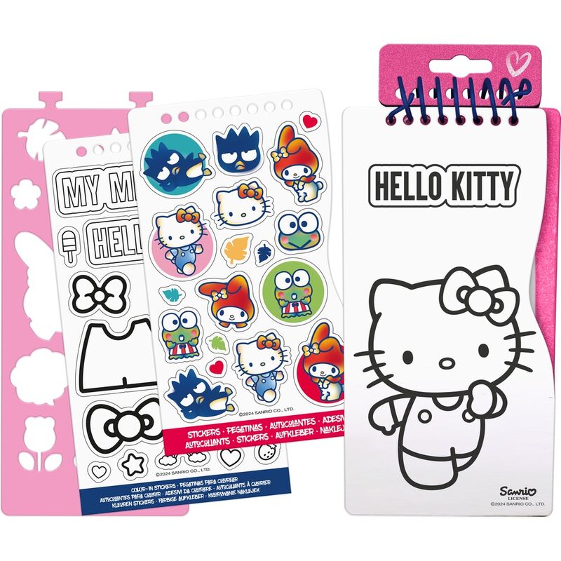 Hello Kitty Creative colouring set Nerdscape