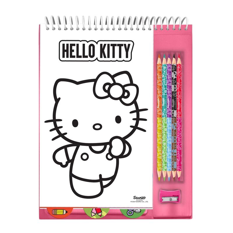 Hello Kitty pencil colouring set Nerdscape