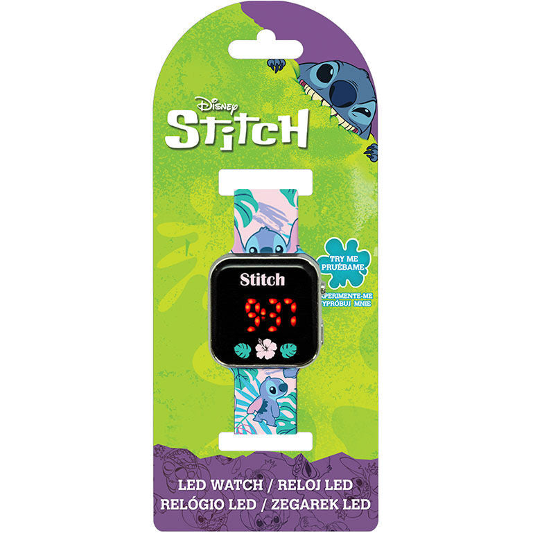Disney Stitch led watch Nerdscape