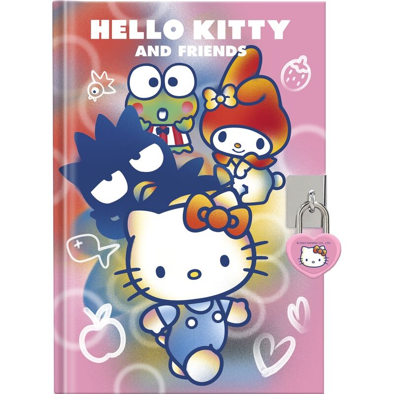 Hello Kitty Diary + magic pen + topper pen Nerdscape