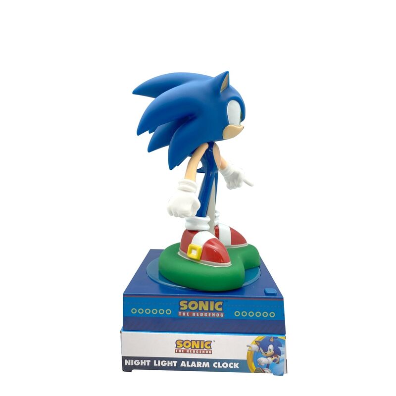 Sonic the Hedgehog 3D lamp with alarm clock Nerdscape