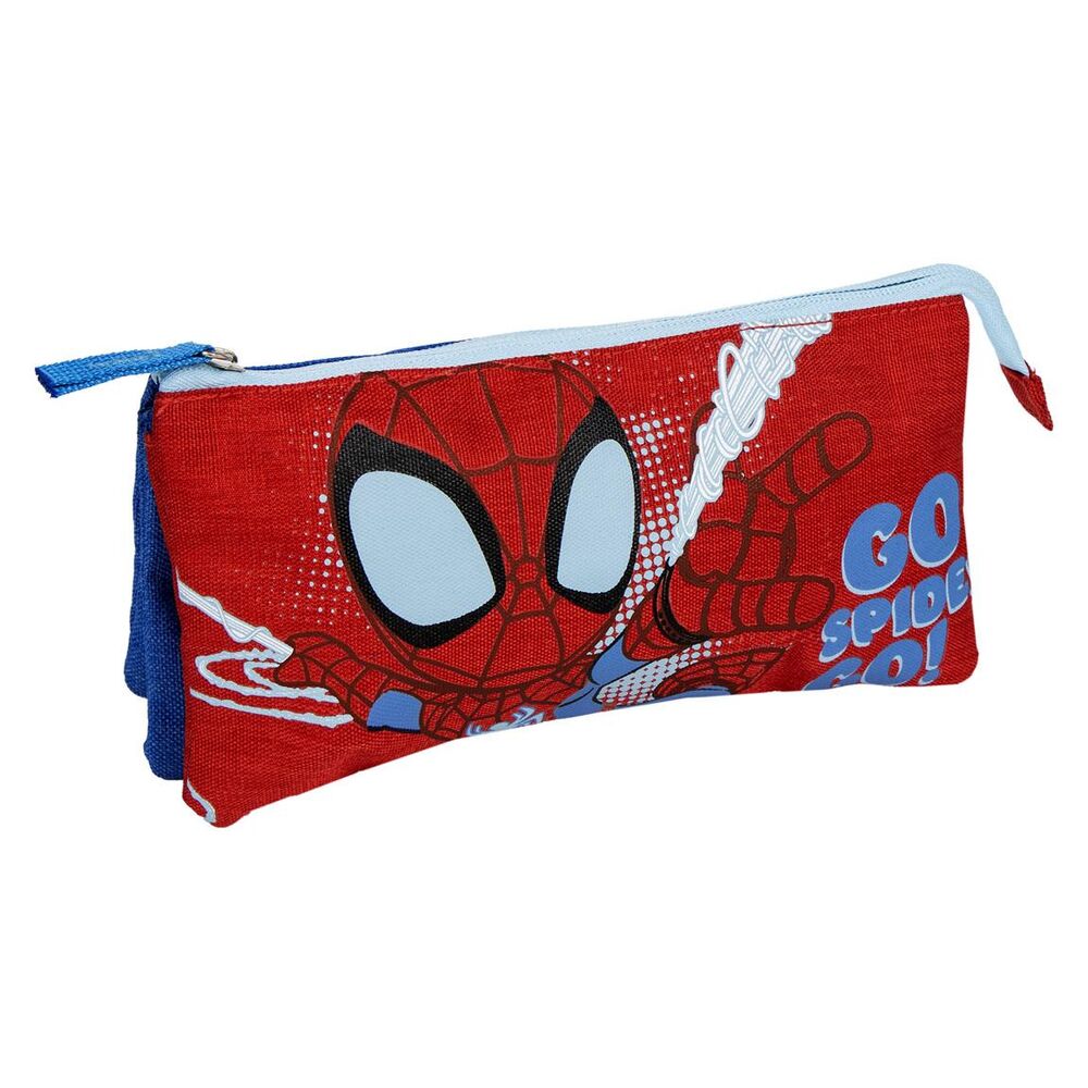 Marvel Spidey triple pencil case Nerdscape