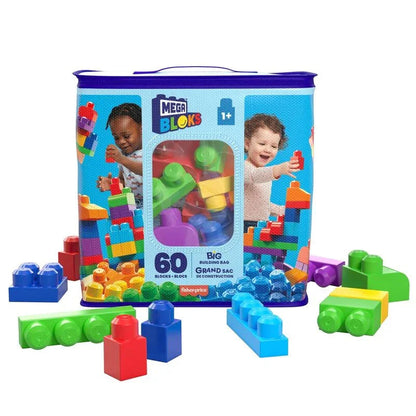 Mega Bloks Blue Bag 60pcs Nerdscape