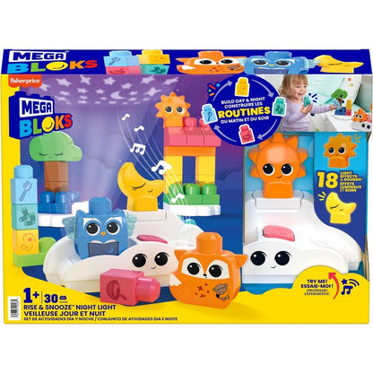Veilleuse Mega Bloks Réveil et Sommeil (30 pièces)