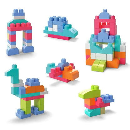 Mega Bloks Pink Bag 60pcs Nerdscape