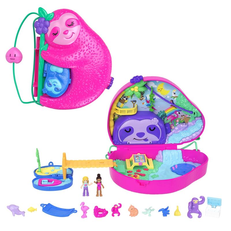 Polly Pocket Family of Sloths 2 in 1 chest Nerdscape