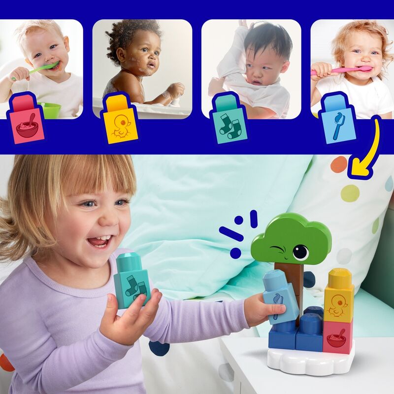 Veilleuse Mega Bloks Réveil et Sommeil (30 pièces)