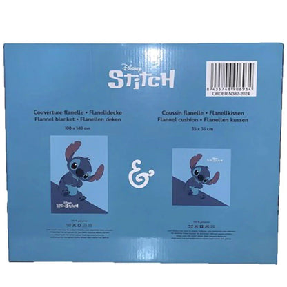 Disney Stitch polar blanket + cushion set Nerdscape
