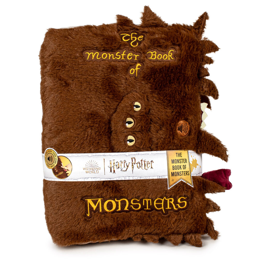 Harry Potter Monster Book of Monster sound plush toy 32cm Nerdscape