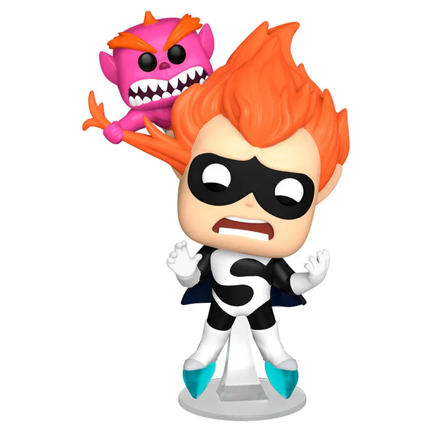 Funko Pop! The Incredibles JJ & Syndrome - Figura da Collezione Vinyl Nerdscape