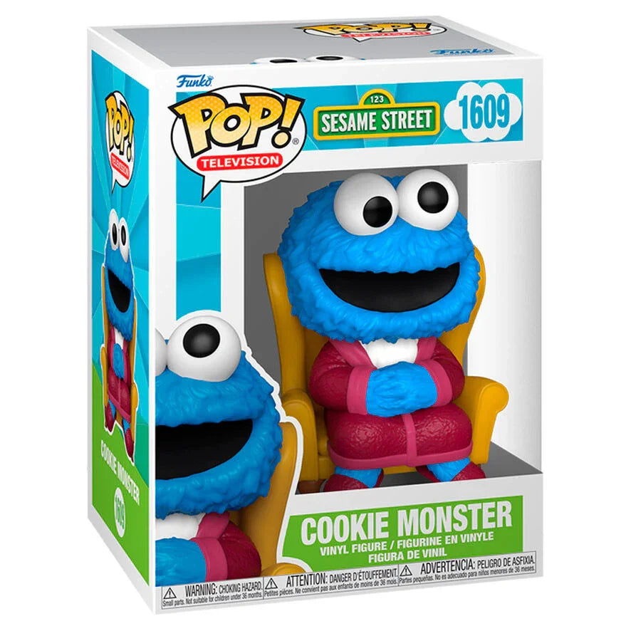 Funko Pop! Sesame Street Cookie Monster - Figura da Collezione Vinyl Nerdscape