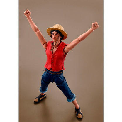 S.H. Figuarts Monkey D. Luffy One Piece Netflix Series - Figura da Collezione Nerdscape Nerdscape