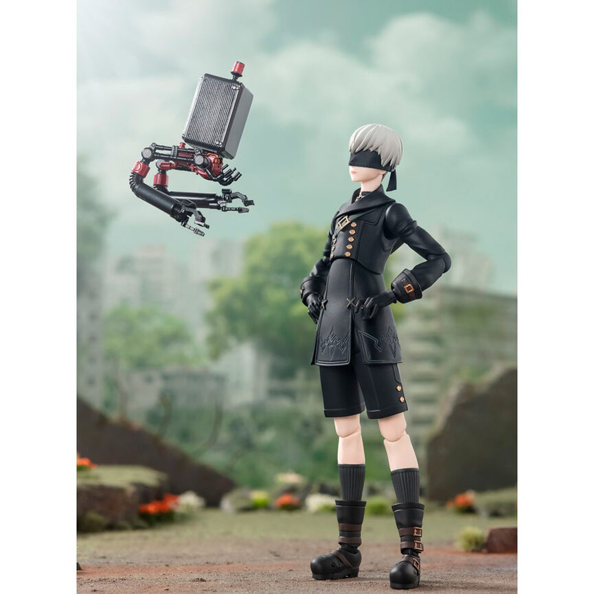 S.H. Figuarts 9S Nier Automata Figura da Collezione 14,5cm - Nerdscape Nerdscape