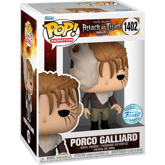 Figurine POP exclusive L'Attaque des Titans Porco Galliard