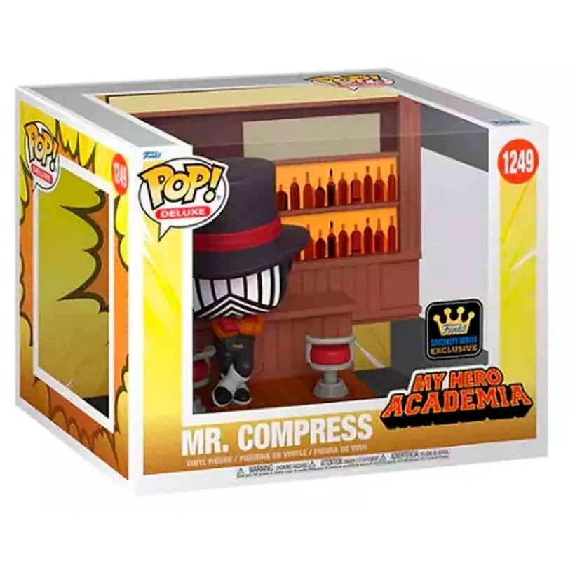 POP figure Deluxe My Hero Academia Mr. Compress Exclusive Nerdscape