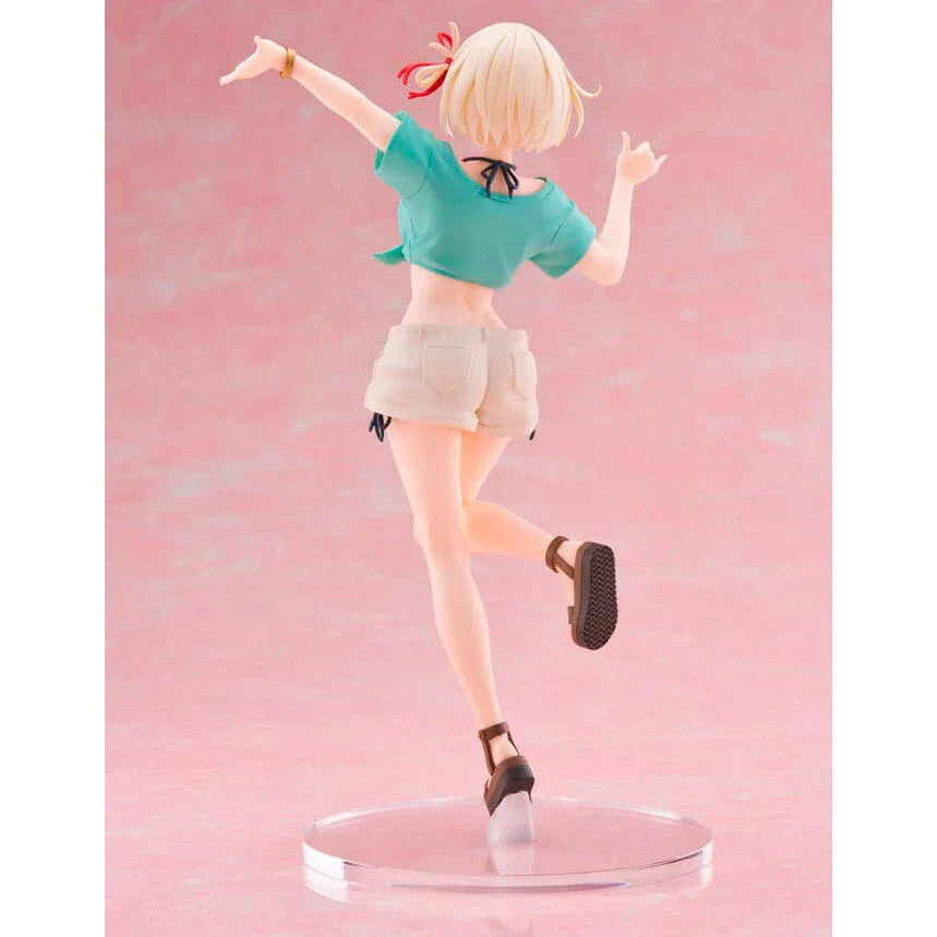 Lycoris Recoil Chisato Nishikigi Hawaiian ver. Figura da Collezione 18cm - Nerdscape Nerdscape