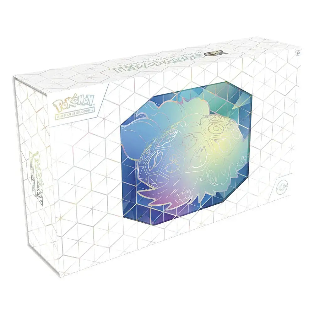 Spanish Pokemon Ultra Premium Terapagos collectible card game case Nerdscape