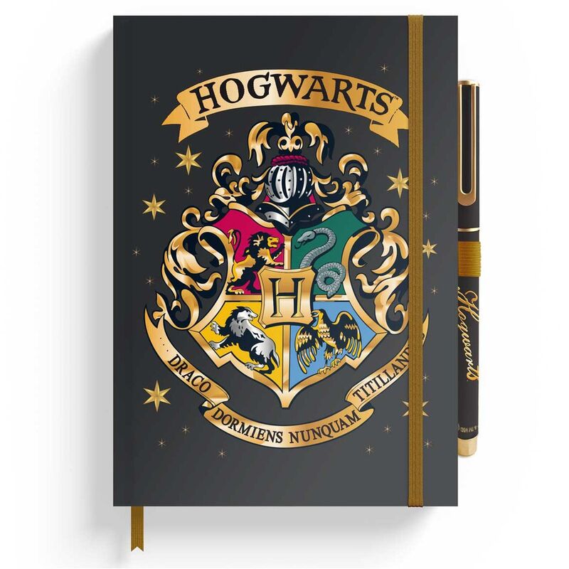 Nerdscape Harry Potter Hogwarts Premium Notebook + Pen – Colleziona Magia e Ispirazione! Nerdscape