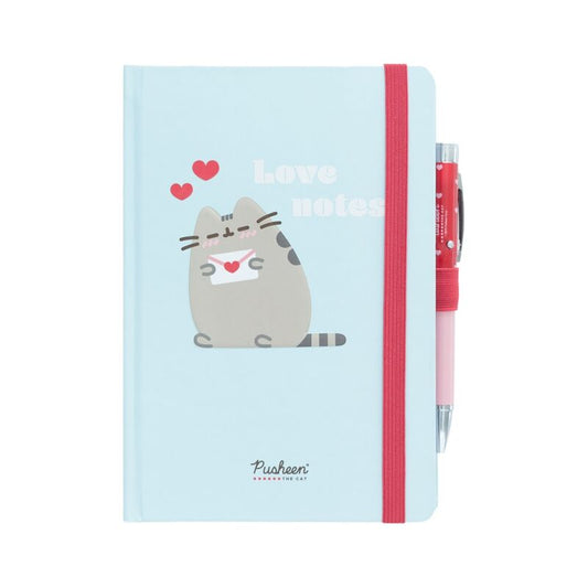 Pusheen Purrfect Love A5 premium notebook + projector pen Nerdscape