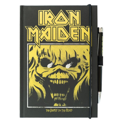 Iron Maiden A5 premium notebook + projector pen Nerdscape
