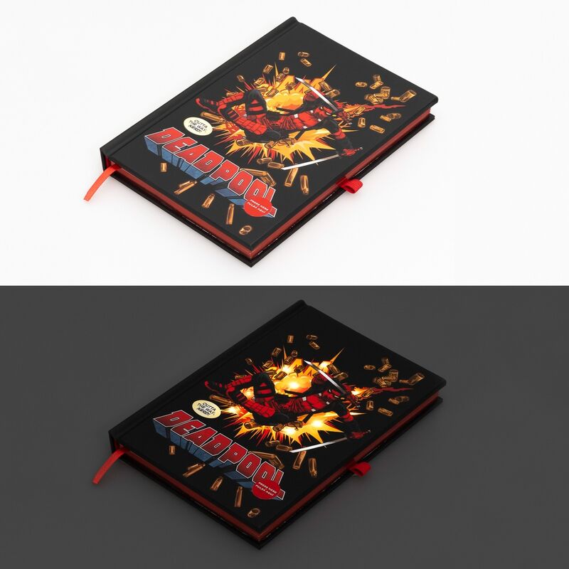 Marvel Deadpool A5 premium led notebook Nerdscape