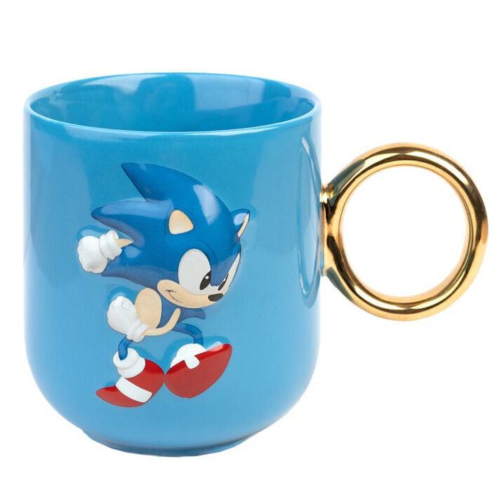 Sonic The Hedgehog 3D mug 350ml Nerdscape