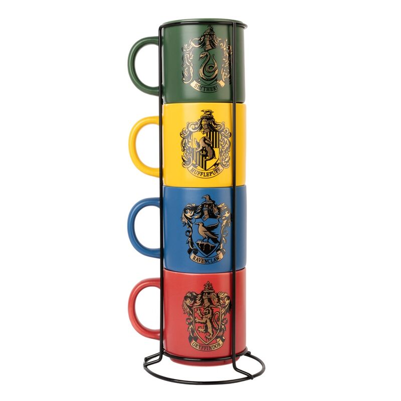 Harry Potter set of 4 mugs 300ml Nerdscape